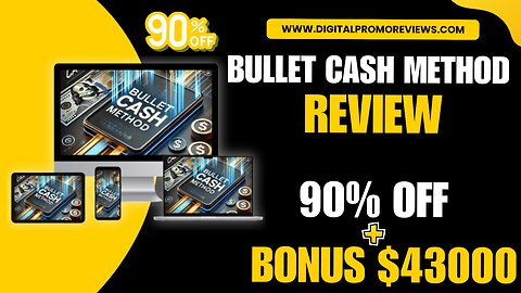 Bullet Cash Method 2k25 Review – The Ultimate System for Fast & Easy Online Earnings! 🛑🛑🛑