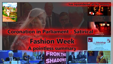 Make Europe healthy again . Coronation in Parliament - Satirical