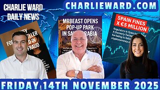 CHARLIE WARD DAILY NEWS WITH CHARLIE WARD, PAUL BROOKER & DREW DEMI FRIDAY 14TH NOVEMBER 202