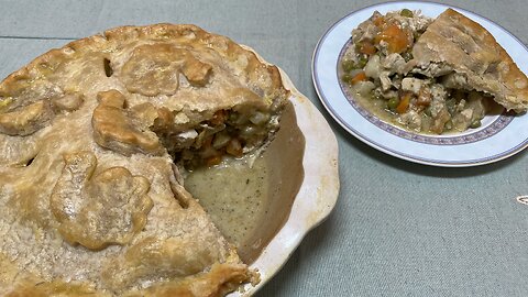 Homemade Turkey or Chicken Pot Pie | Gail's 4 3 2 1 Pot Pie Recipe