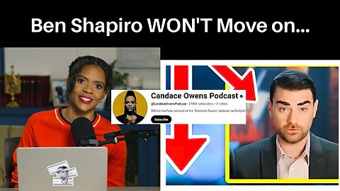 Ben Shapiro CAN'T Let Candace Owens Go...