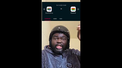 South africa vs Ghana - THE BET GONE WRONG