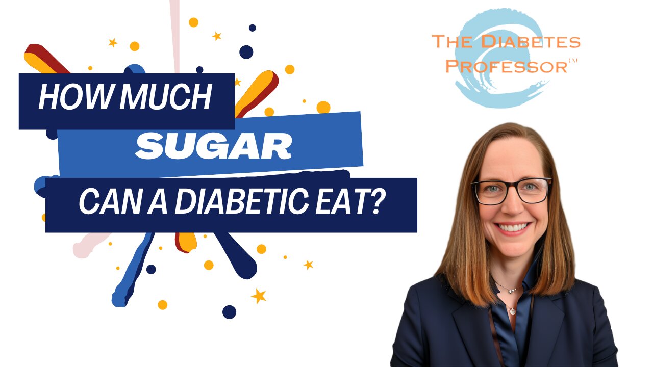 How much sugar can diabetics eat?