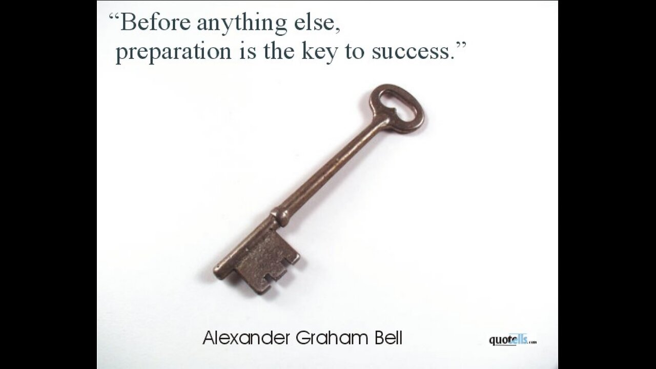 BEDTIME BIBLE CHAT: Ecclesiastes 10: 8-11: PREPARATION IS THE KEY TO SUCCESS
