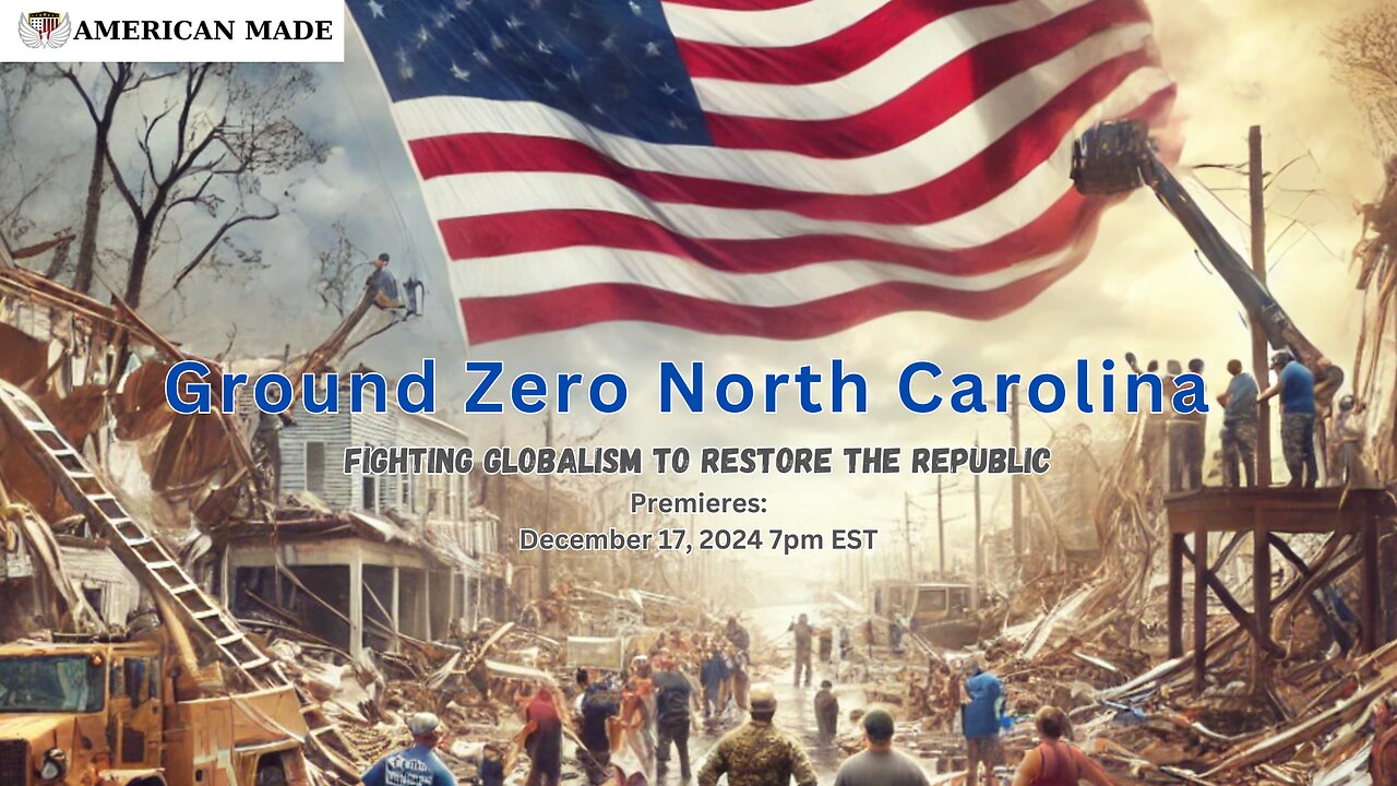 GROUND ZERO NORTH CAROLINA: Fighting Globalism to Restore the Republic