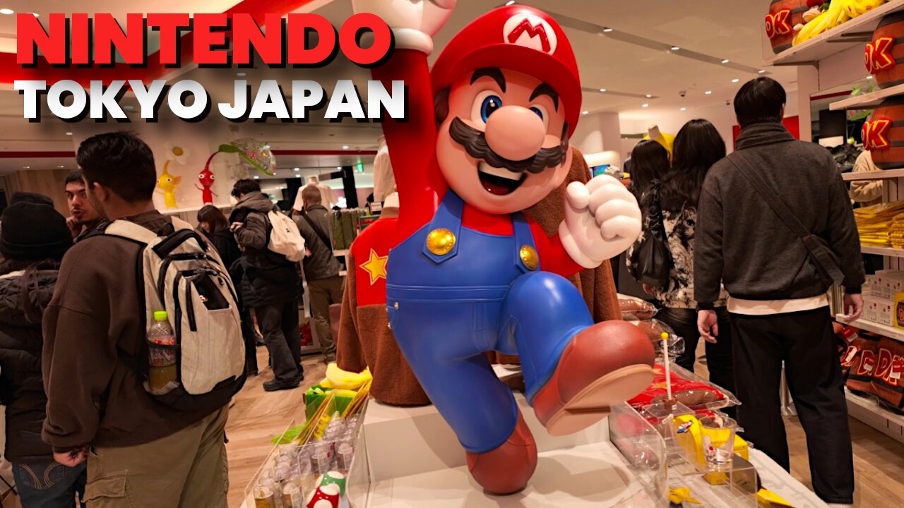 Nintendo Game Store in Tokyo, Japan! 🇯🇵