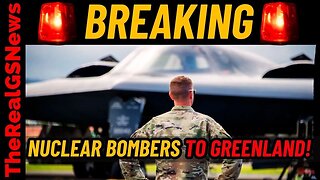 🚨 SOMETHING BIG GOING DOWN RIGHT NOW!! 🚨 NUCLEAR BOMBERS TO GREENLAND!