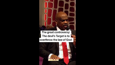 The devil's Target even today is to overthrow the law of God!