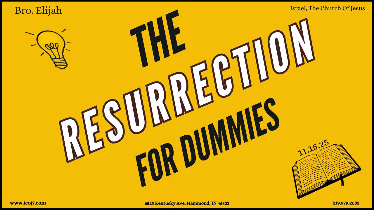 THE RESURRECTION FOR DUMMIES
