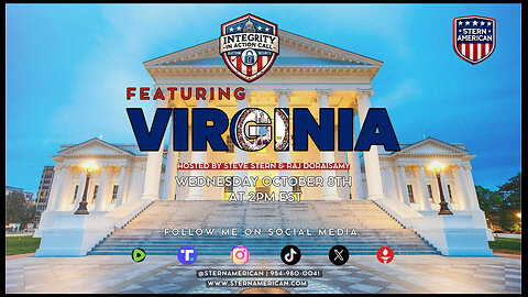 Integrity in Action Call featuring Virginia with Steve Stern and Raj Doraisamy