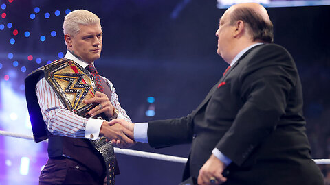 Paul Heyman Calls Out Cody Rhodes, Chaos Erupts on Smackdown! #shorts