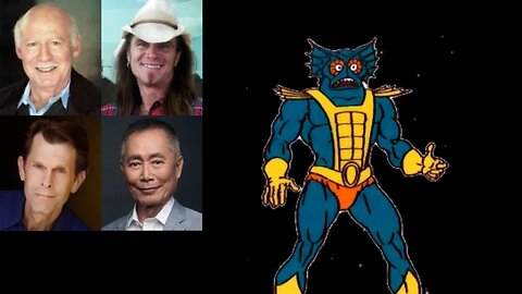 Animated Voice Comparison- Merman (He-Man)