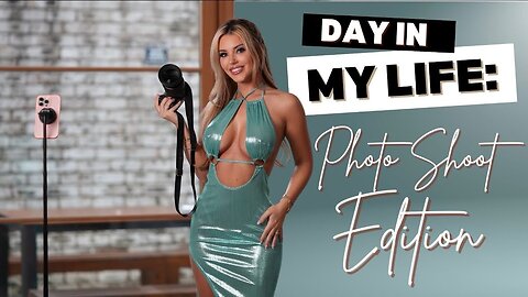 Photoshoot Vlog! Shooting 3 NEW looks: Dresses, Shorts and More 💕