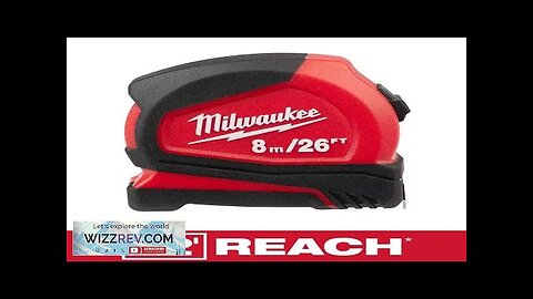 New Milwaukee 48-22-6626 m / 26 ft Compact Tape Measuring Nylon Blade Review