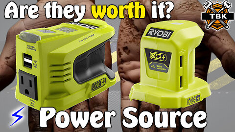 Ryobi 18V Battery Banks Compared – 120V Plug vs USB Only!