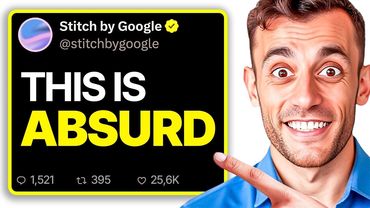 NEW Google Stitch Update Is INSANE!