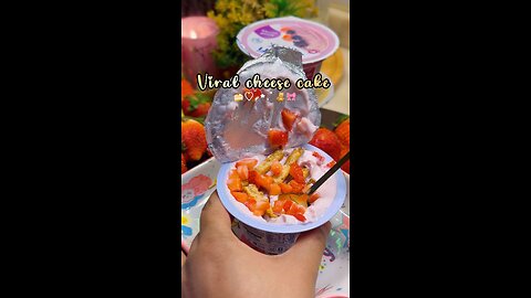 Japanese viral cheesecake