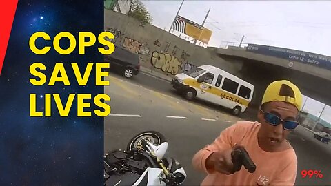 Split-Second Heroics: When Cops Save Lives with Perfect Timing!