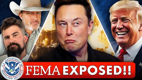 Elon EXPOSES FEMA!! + Trump Renames The Gulf Of America While Attending The Super Bowl!!