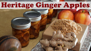 Heritage Ginger Apples Canning Recipe
