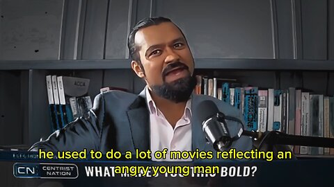 T he used to do a lot of movies reflecting an...