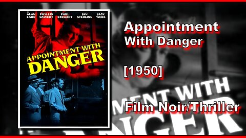 Appointment With Danger (1951) | FILM NOIR/THRILLER | FULL MOVIE