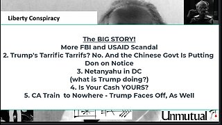 Liberty Conspiracy LIVE 2-4-25 FBI-USAID Scandal, Nett n Trump 1 or Trump 2? China Tariffics, Govt $