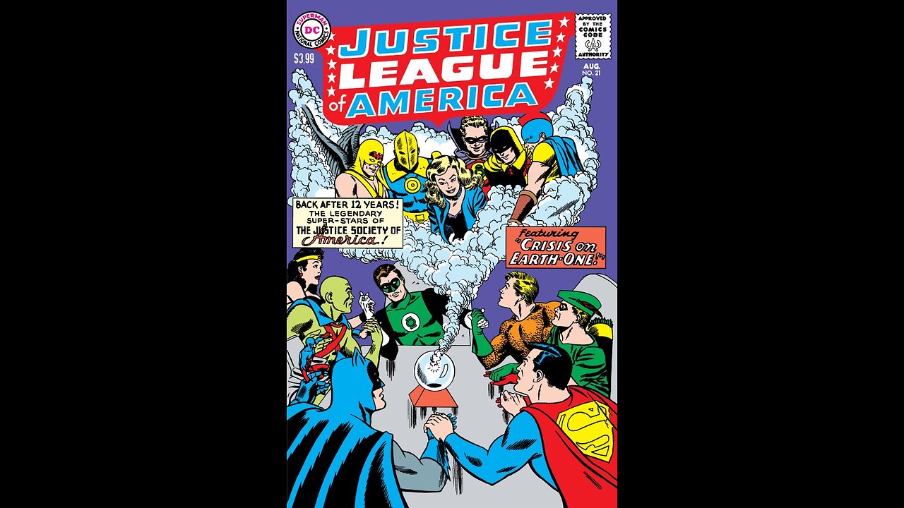 Justice League of America #21 1941 Foil Facsimile DC Comics #Quickflip