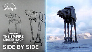 Star Wars: The Empire Strikes Back | Battle of Hoth Behind the Scenes | Storyboard vs. Movie
