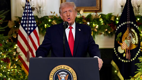 TRUMP'S APPALLING SPEECH: angry, defensive, unpresidential - What would a REAL president have done?