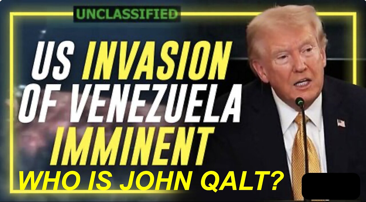 Alex Jones & Patrick Byrne Discuss Trump's War Preparations For Venezuela. WHO IS JOHN QALT?