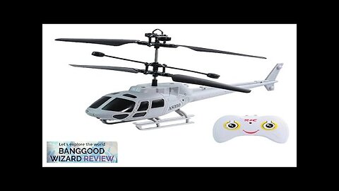 AS350 Simulation Black Wing Helicopter Induction Fighter Suspension Light Charging Review