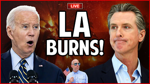 🔴 Biden's CALIFORNIA NIGHTMARE as Palisades Go Up in Flames