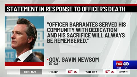 Son of fallen officer escorted to school by police