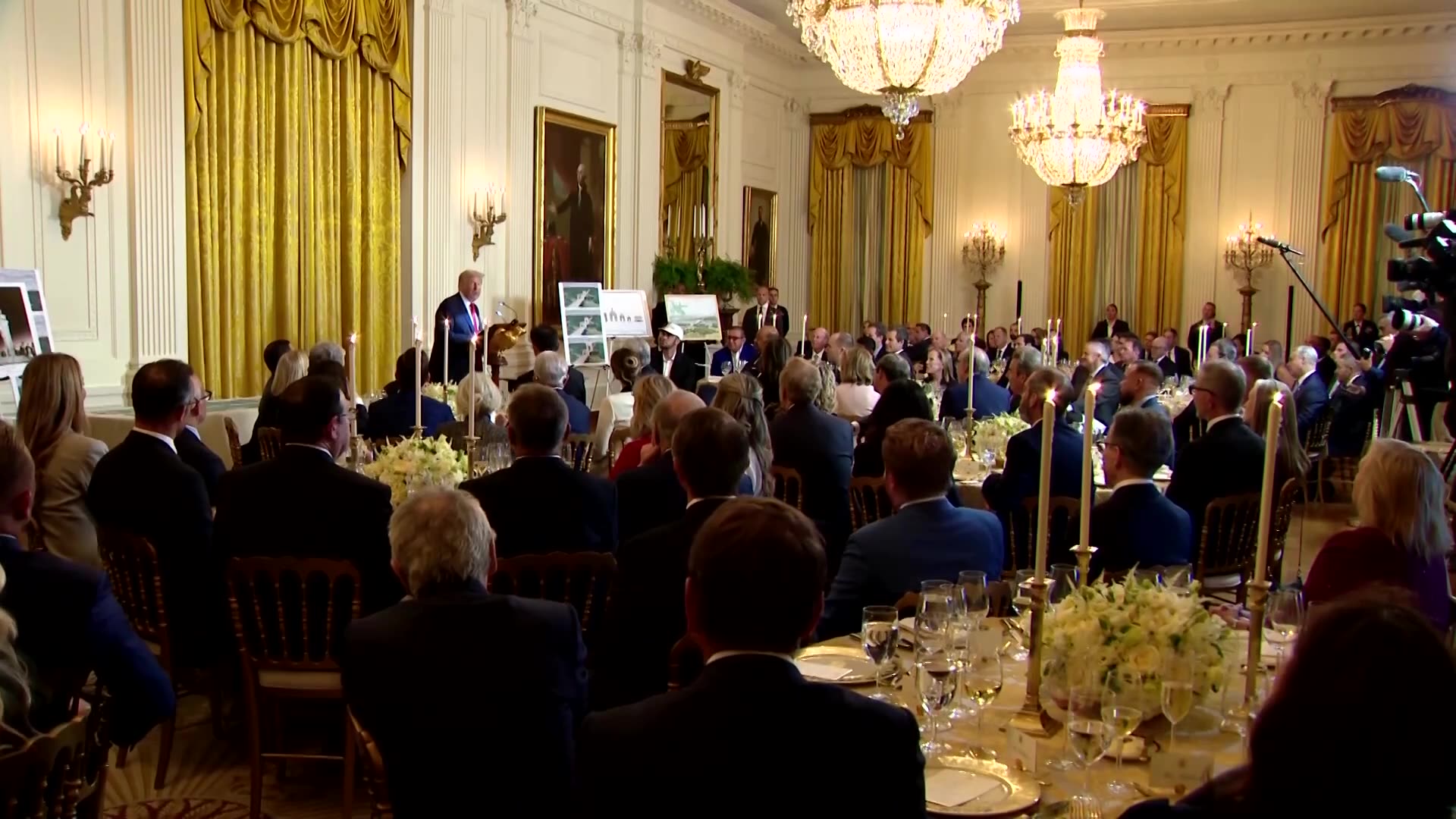 Trump says $200-million White House ballroom plan is fully funded