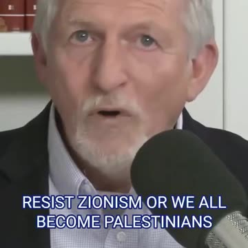 “If we don’t stop ZIONISM, we will all become Palestinians” Rick Wiles