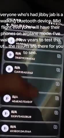 Covid Vaccine Bluetooth | Scan On Airplane