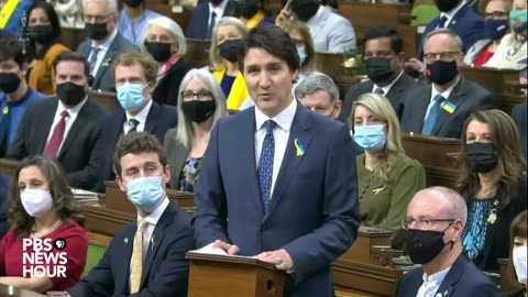 Trudeau - completely wrong on facts responds to Zelensky at Canadian Parliament