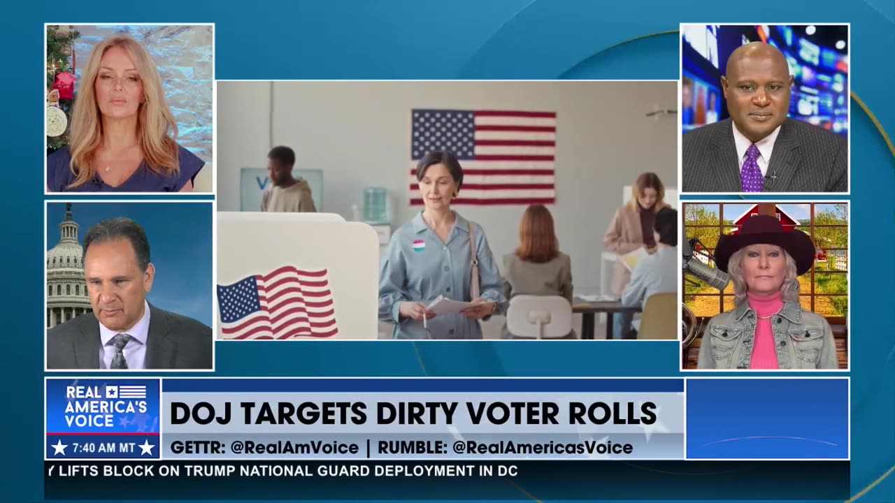 DOJ TARGETS DIRTY VOTER ROLLS