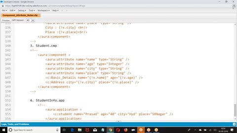Salesforce Aura Components Video-Session-Session-4 Controllers