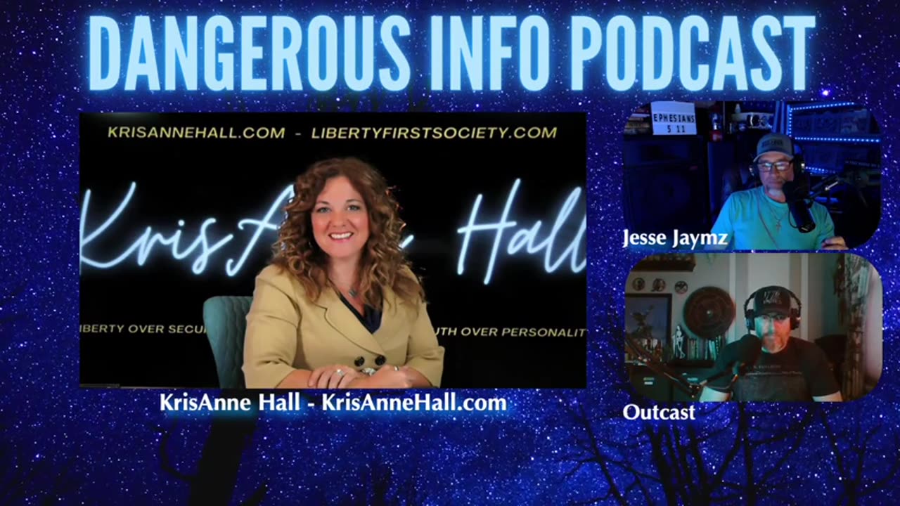 KrisAnne Hall with Dangerous Info Podcast