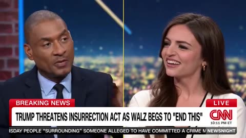 'Is that what I said？!' CNN panel melts down over DHS art on social media