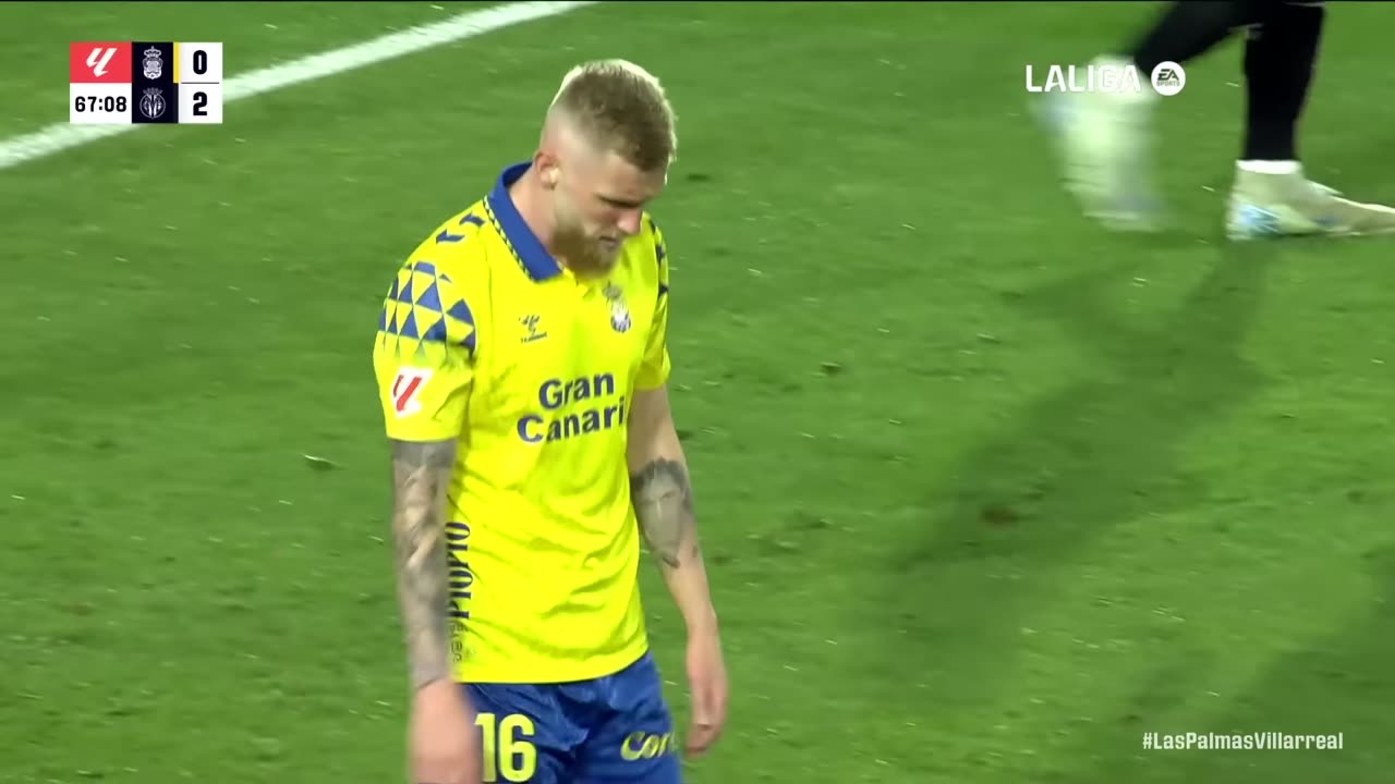 ud las palmas 1 vs 2 villarreal cf i resumen laliga ea sports