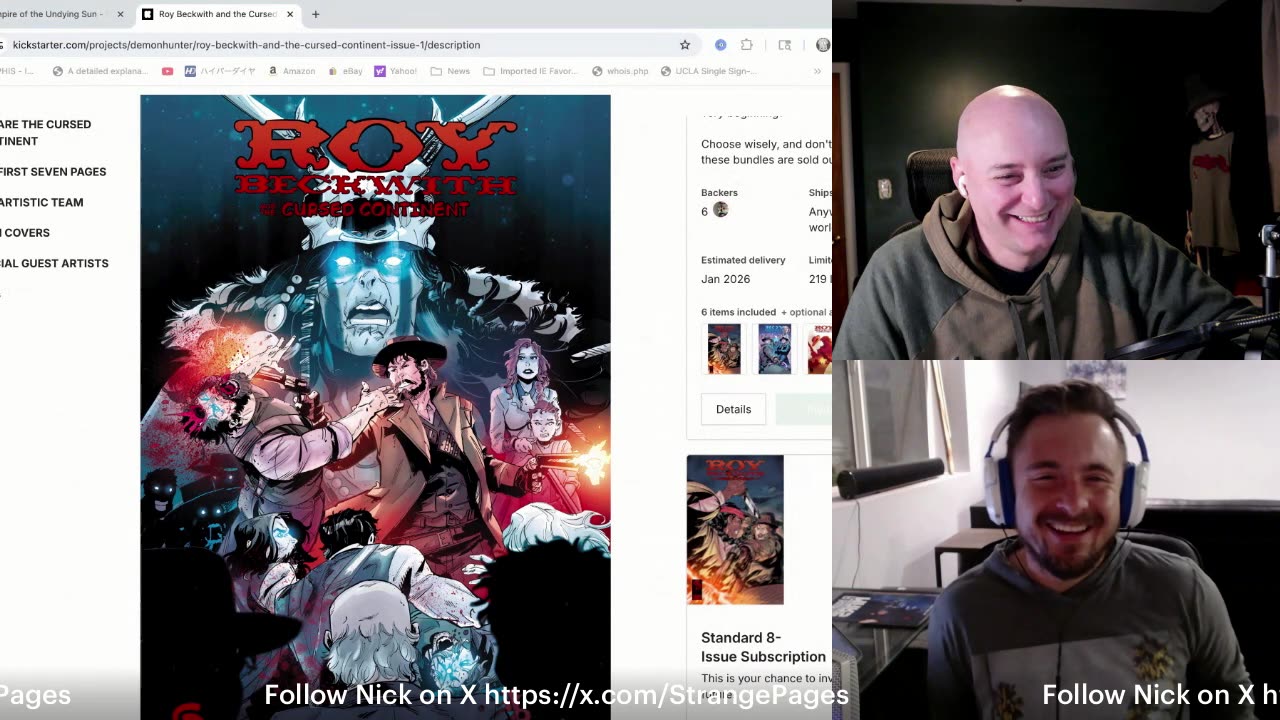 This Comic Is PURE Adventure — Nick Patch Reveals Roy Beckwith and the Cursed Continent!