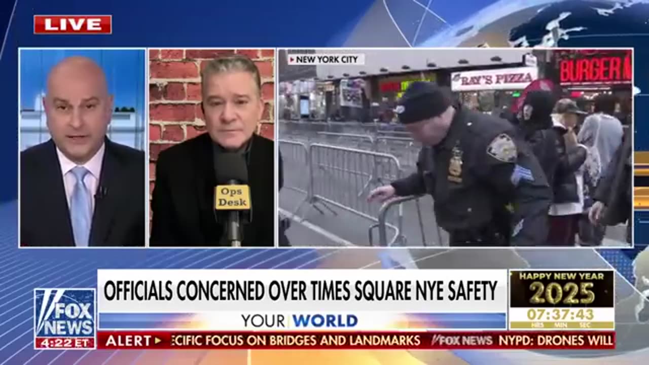 Ex-NYPD official on public safety measures ahead of New Years Eve ball drop