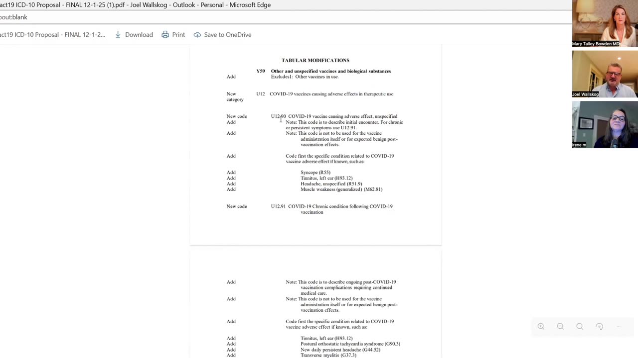 Vaccine-injured need a code!