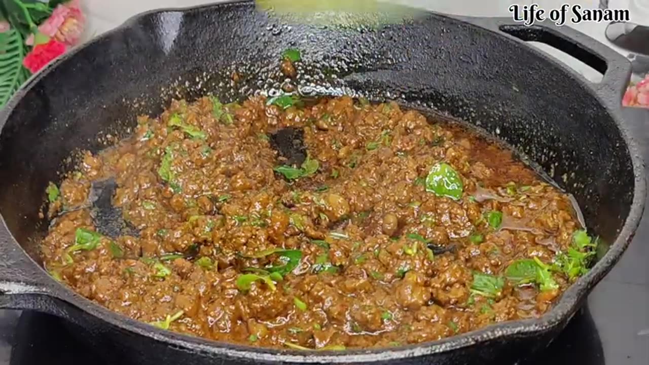 Ramadan Special Dum Ka Keema With Aromatic Fragrance - Keema Recipe By Life of Sanam 💗