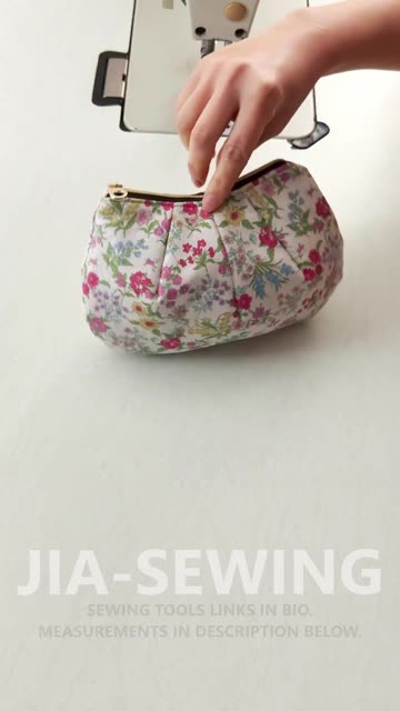 Floral Purse👛✨ | DIY | Quick Sewing Tips No.352
