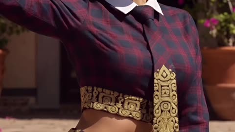 Regal Rebel Fit That Owns 2026 #trendalert #goldplaid #stylequeen #chicfashion #outfitidea