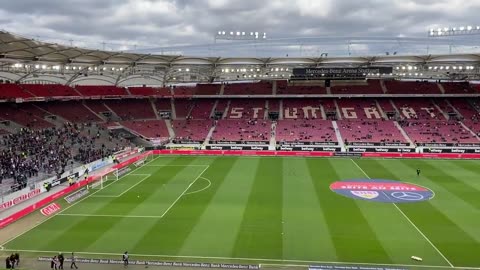 VfB Stuttgart Stadium. Mercedes Benz Arena VIP Box